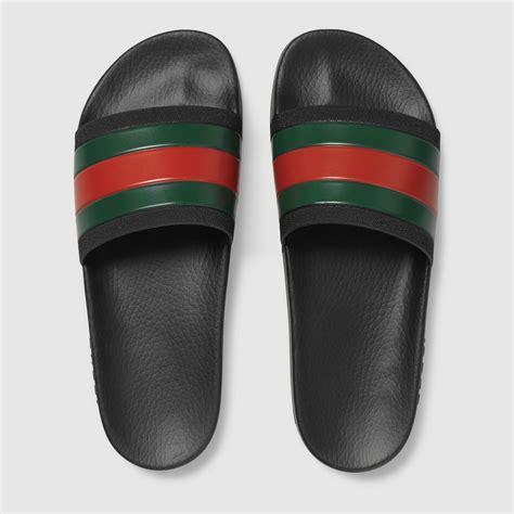 bifl gucci slides|Gucci rubber slide shoes.